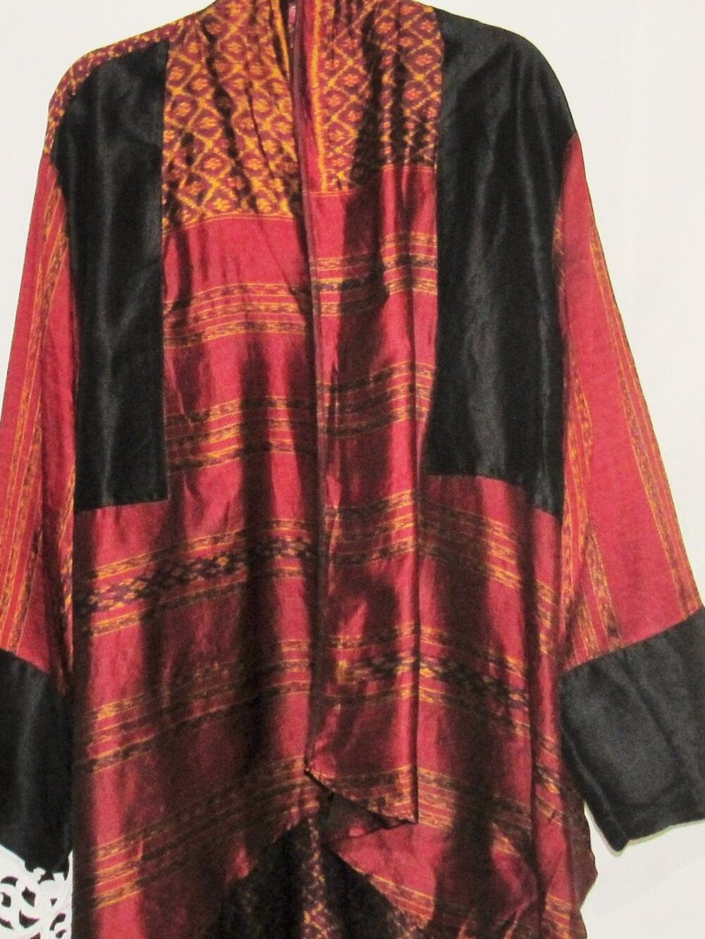 Barbara Lucas Babs Clothing 100% Silk Jacket / Shrug, Size XL M112